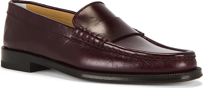 Gabriela Hearst Seren Loafer in Wine - Image 2