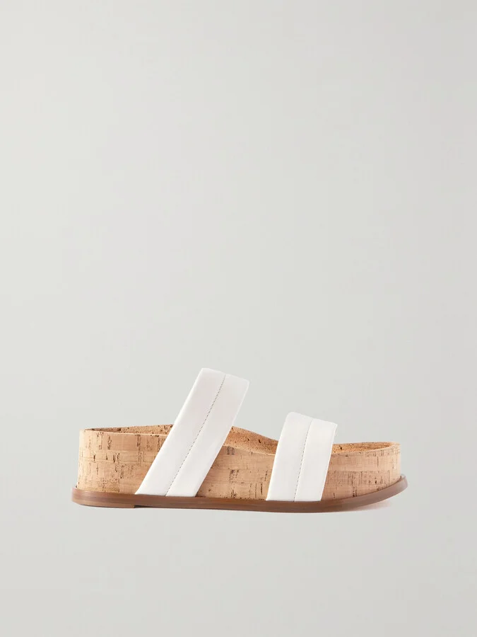 Gabriela Hearst - Striker Leather Sandals - White