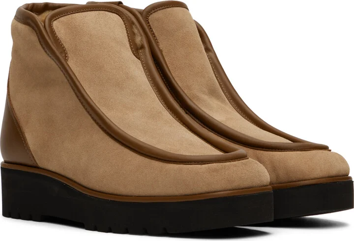 Gabriela Hearst Tan Tyga Boots - Image 4
