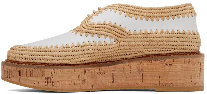 Gabriela Hearst White Clergerie Edition Louis Brogues - Image 3