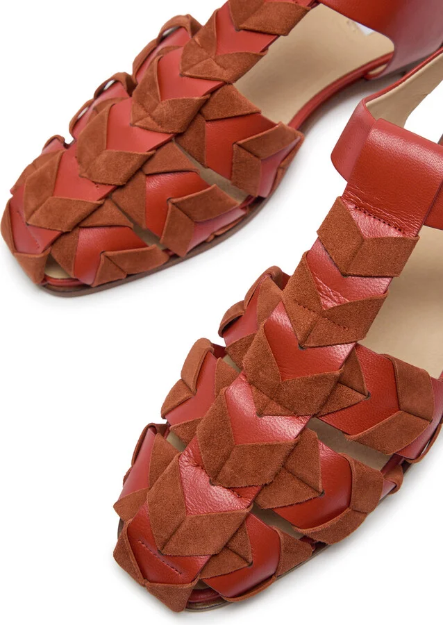 Gabriela Hearst Willow Leather Sandals - Image 4