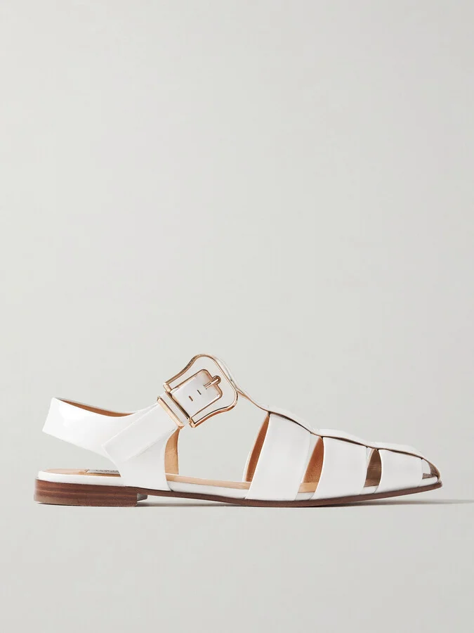 Gabriela Hearst - Zoey Leather Sandals - White
