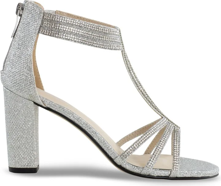 Gabriella Shimmer Rhinestone Sandal - Image 4