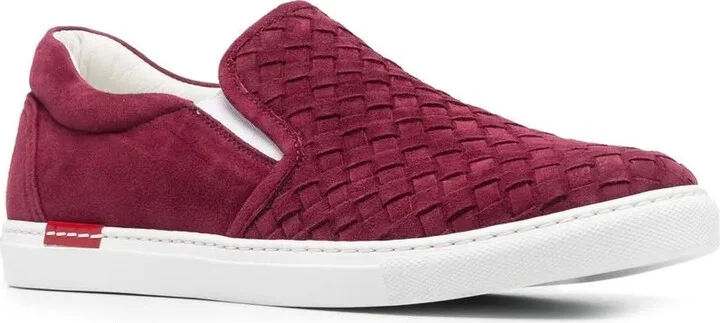 Gabriella woven suede sneakers - Image 2