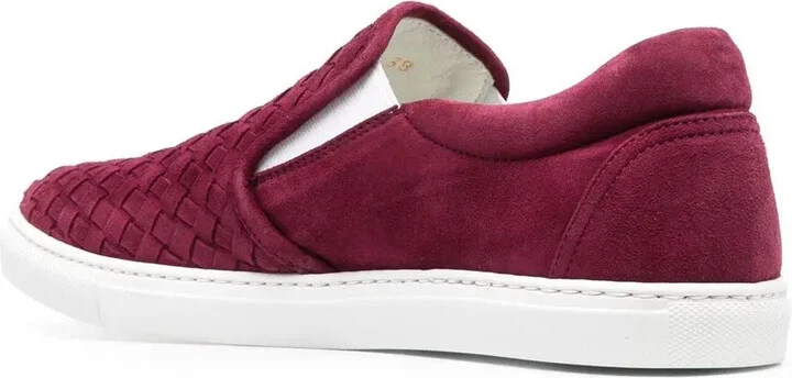 Gabriella woven suede sneakers - Image 3