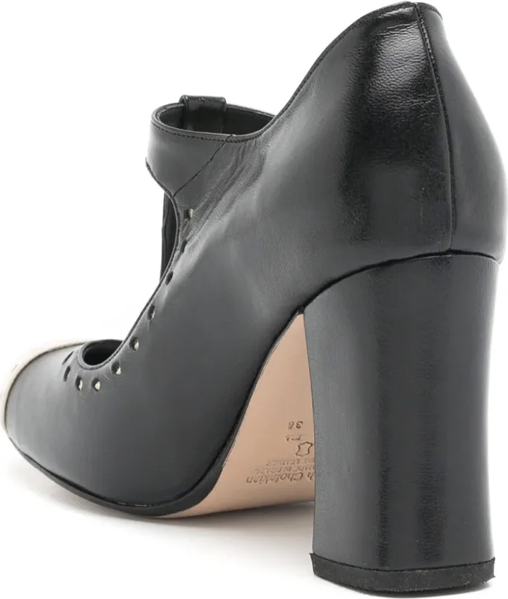 Gabrielle 65mm leather pumps - Image 3