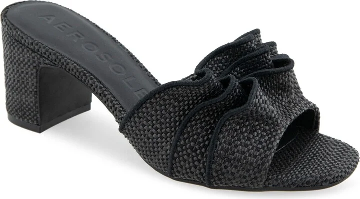 Gabrielle Ruffe Slide Sandal