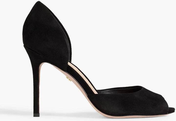 Gadot suede pumps