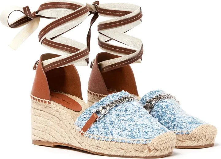Gaia Denim Boucle espadrilles - Image 2