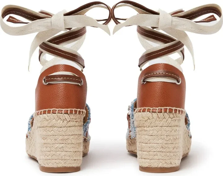 Gaia Denim Boucle espadrilles - Image 3
