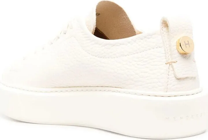 Gaia low-top leather sneakers - Image 3