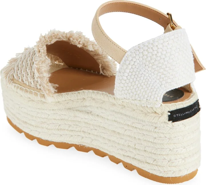 Gaia Quarter Strap Flatform Espadrille Sandal - Image 2
