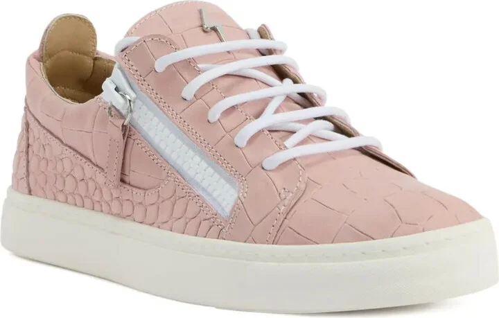 Gail crocodile-effect sneakers - Image 2