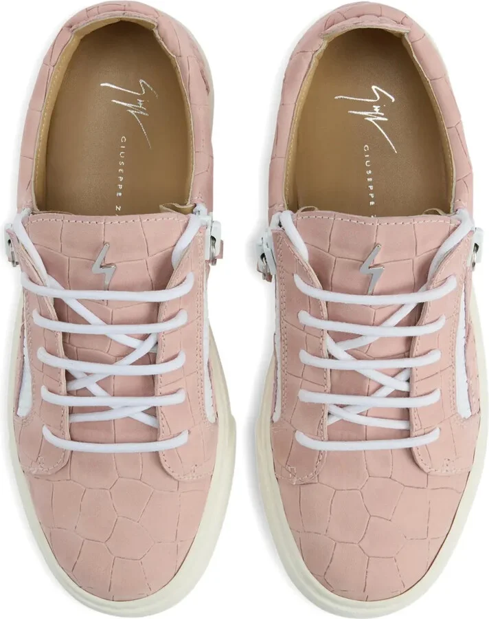 Gail crocodile-effect sneakers - Image 4