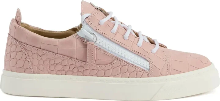 Gail crocodile-effect sneakers