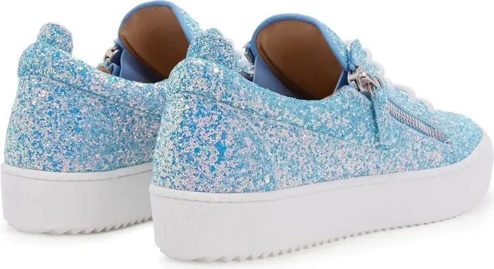 Gail glitter low-top sneakers - Image 3