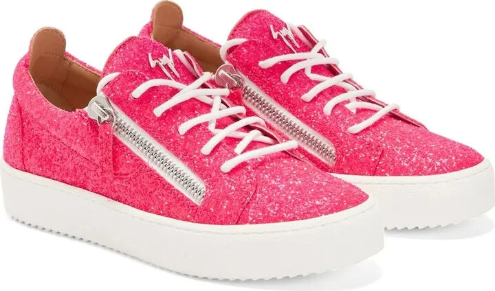 Gail glitter low-top sneakers - Image 2