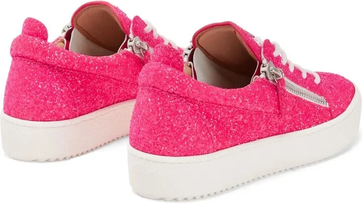 Gail glitter low-top sneakers - Image 3
