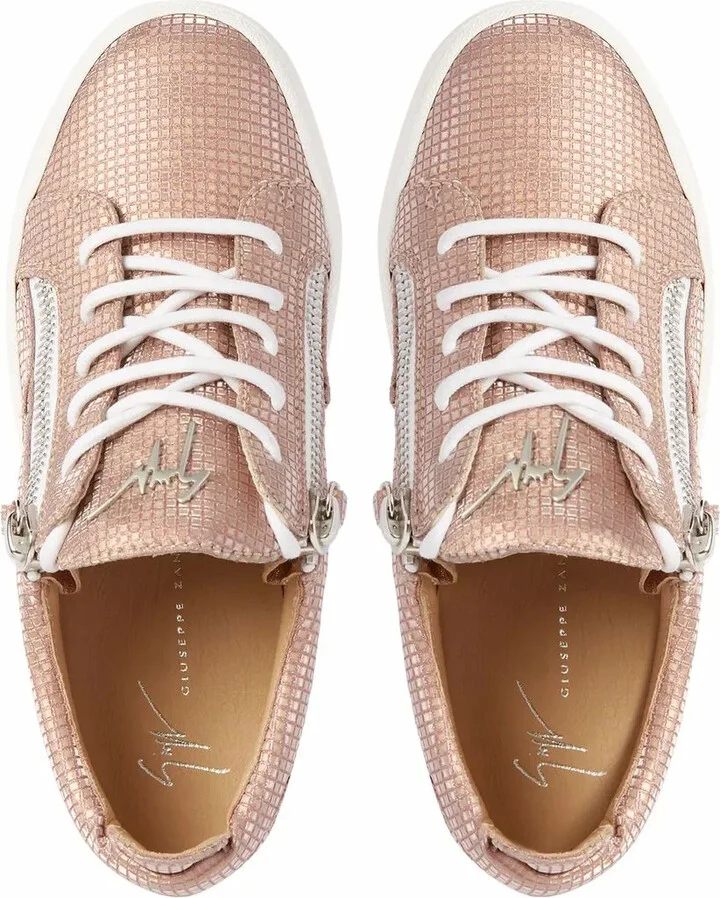 Gail metallic-effect sneakers - Image 4