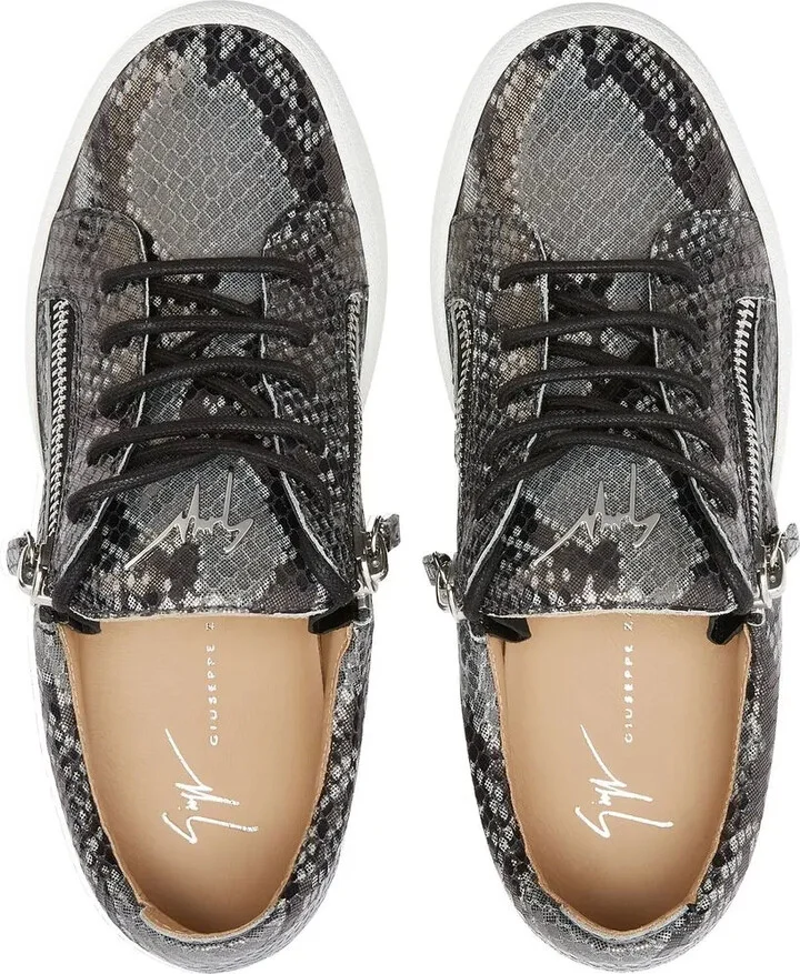 Gail snakeskin-effect sneakers - Image 4