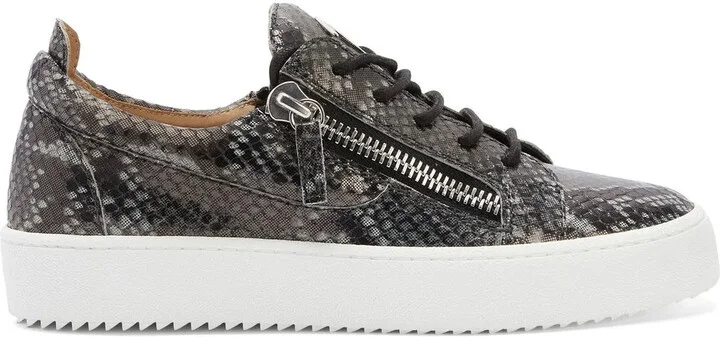 Gail snakeskin-effect sneakers