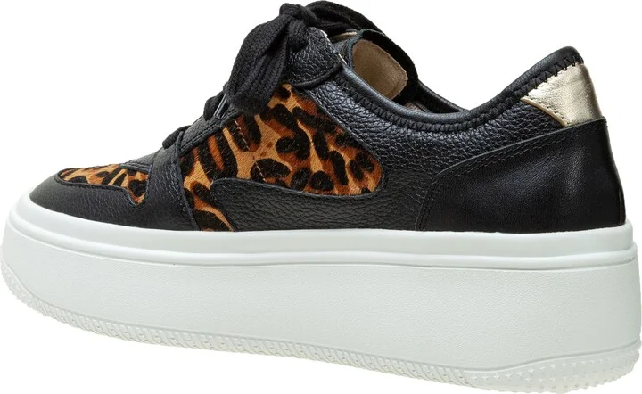 Gains Genuine Calf Hair Platform Sneaker - Image 2