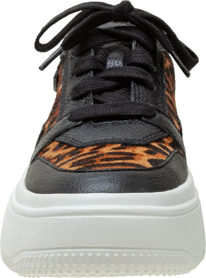 Gains Genuine Calf Hair Platform Sneaker - Image 4