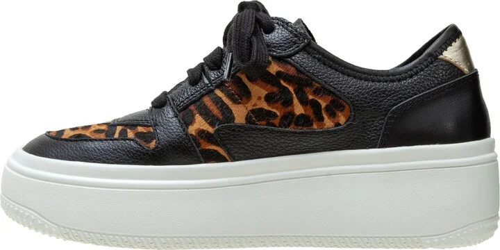 Gains Genuine Calf Hair Platform Sneaker - Image 8