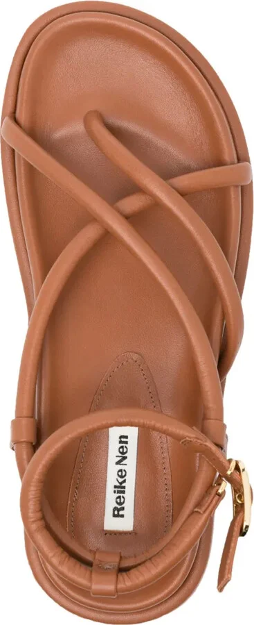 Gaji leather platform sandals - Image 4
