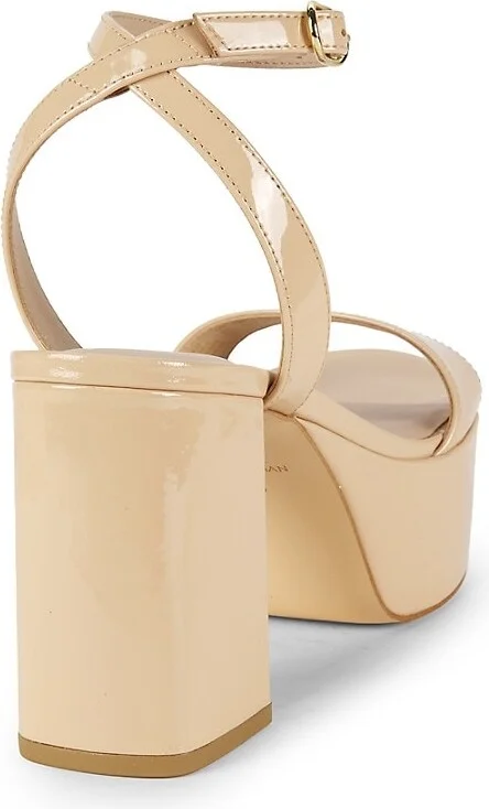 Gala 90MM Patent Leather Sandals - Image 3