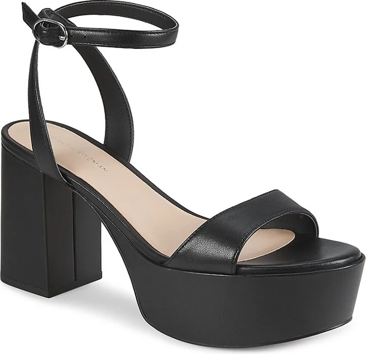 Gala 91MM Leather Platform Sandals - Image 2