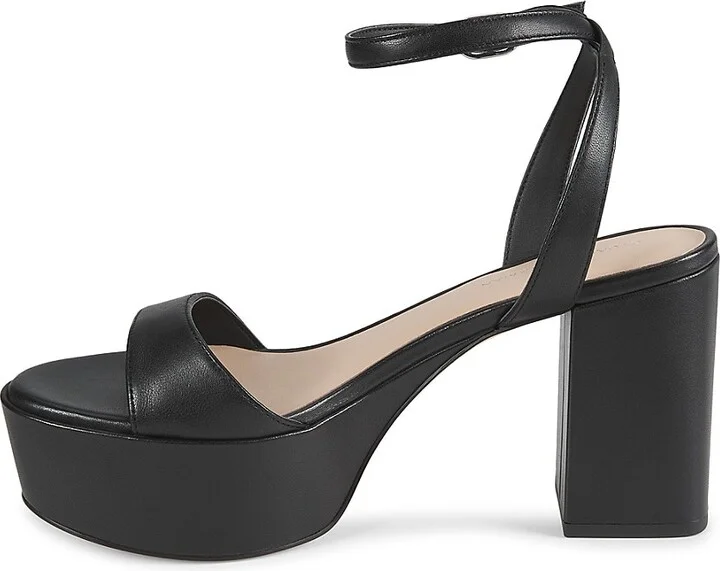 Gala 91MM Leather Platform Sandals - Image 4