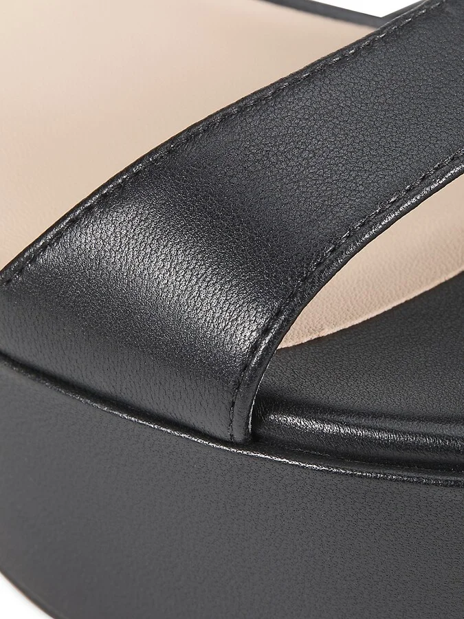 Gala 91MM Leather Platform Sandals - Image 6
