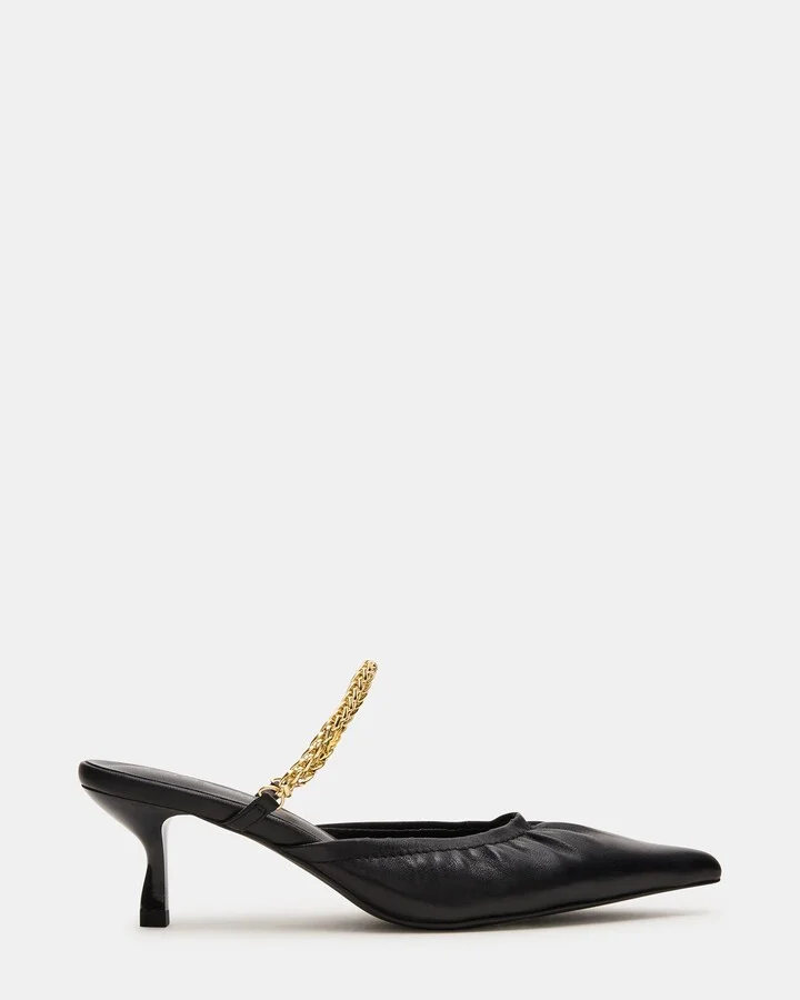 Gala Black Leather
