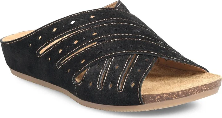 Gala Crisscross Slide Sandal - Wide Width Available