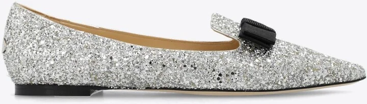 Gala Glitter Pointed Toe Flats