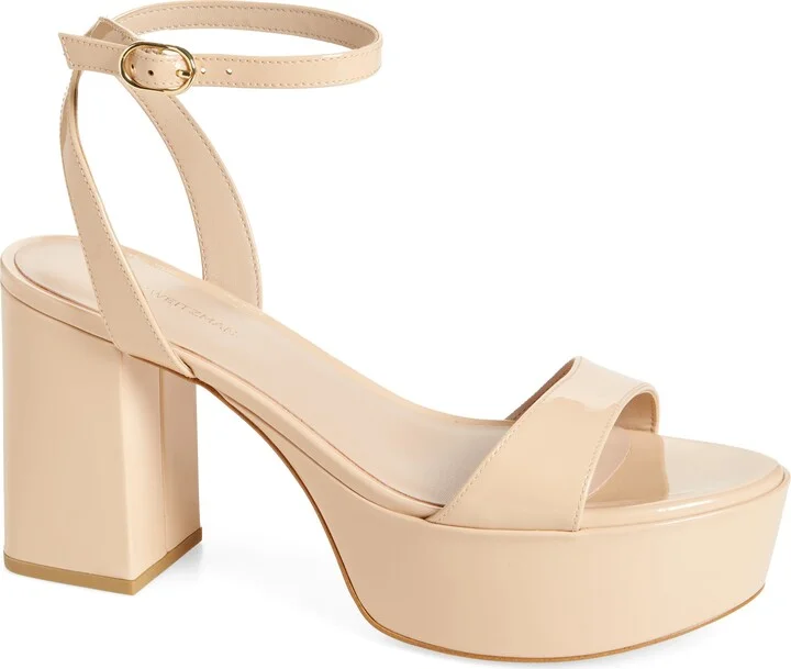 GOLDEN BEIGE PATENT