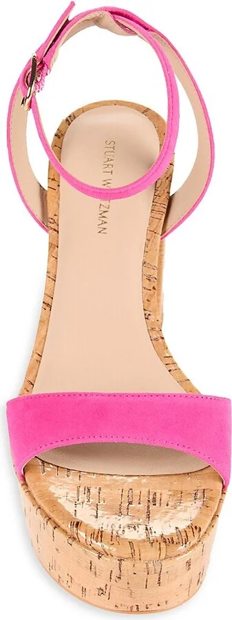 Gala Suede Platform Sandals - Image 5