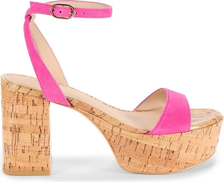 Gala Suede Platform Sandals