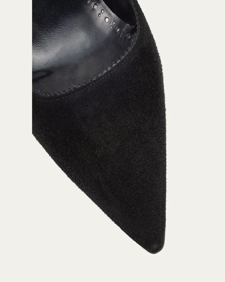 Gala Suede Stiletto Pumps - Image 6