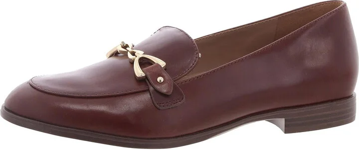 Gala Womens Leather Sip On Loafers