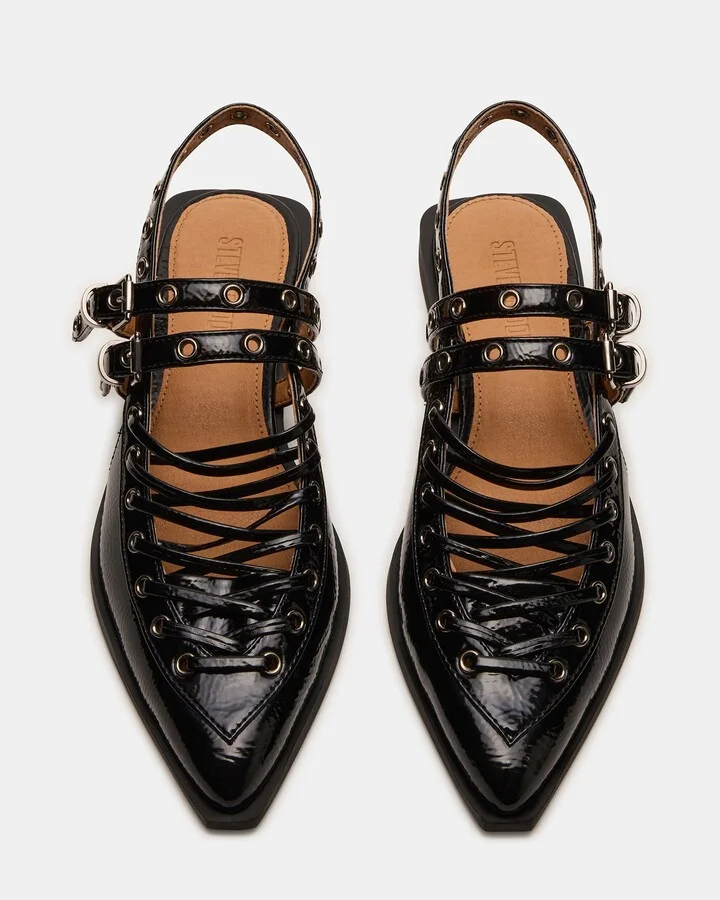 Galanti Black Patent - Image 5