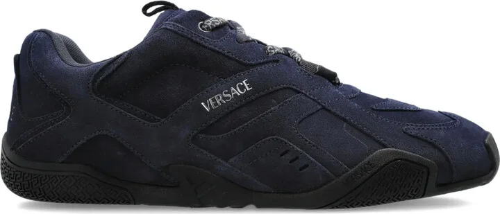 Galaxia lace-up suede sneakers