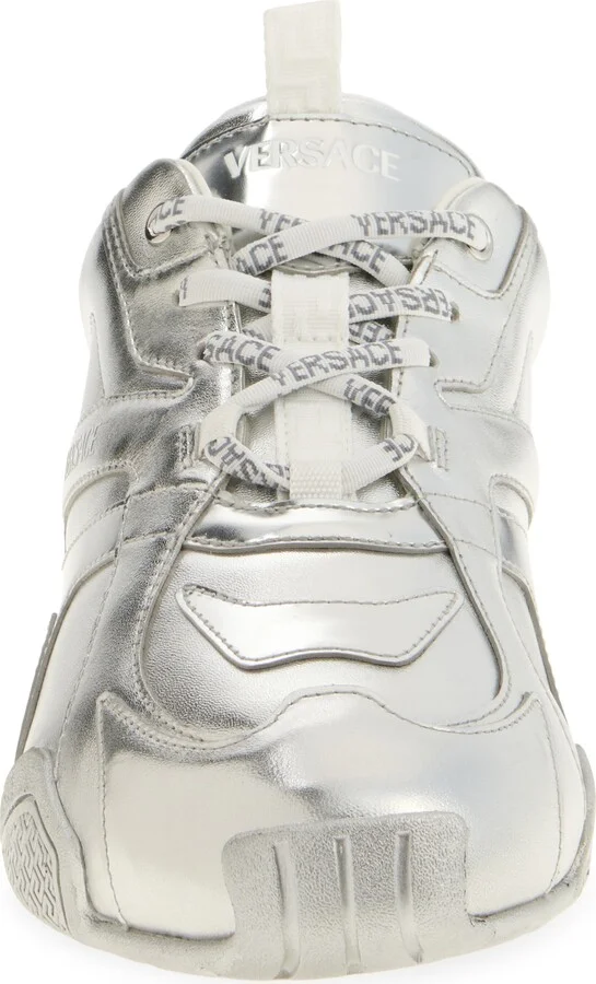 Galaxia Metallic Leather Sneaker - Image 4