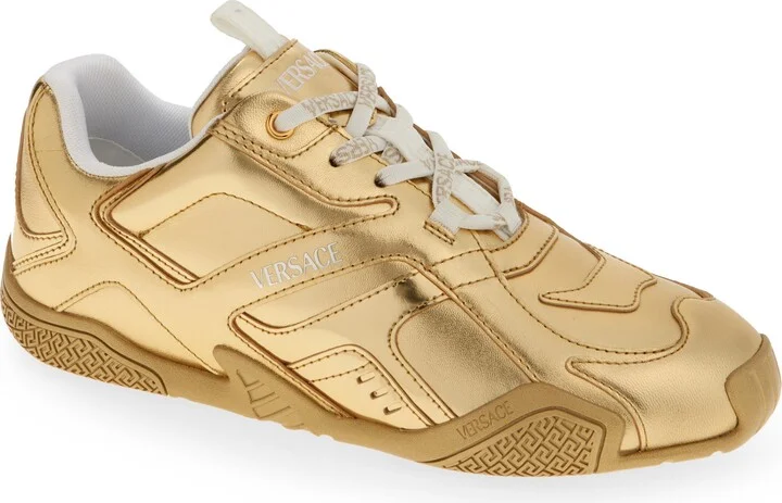 Galaxia Metallic Leather Sneaker