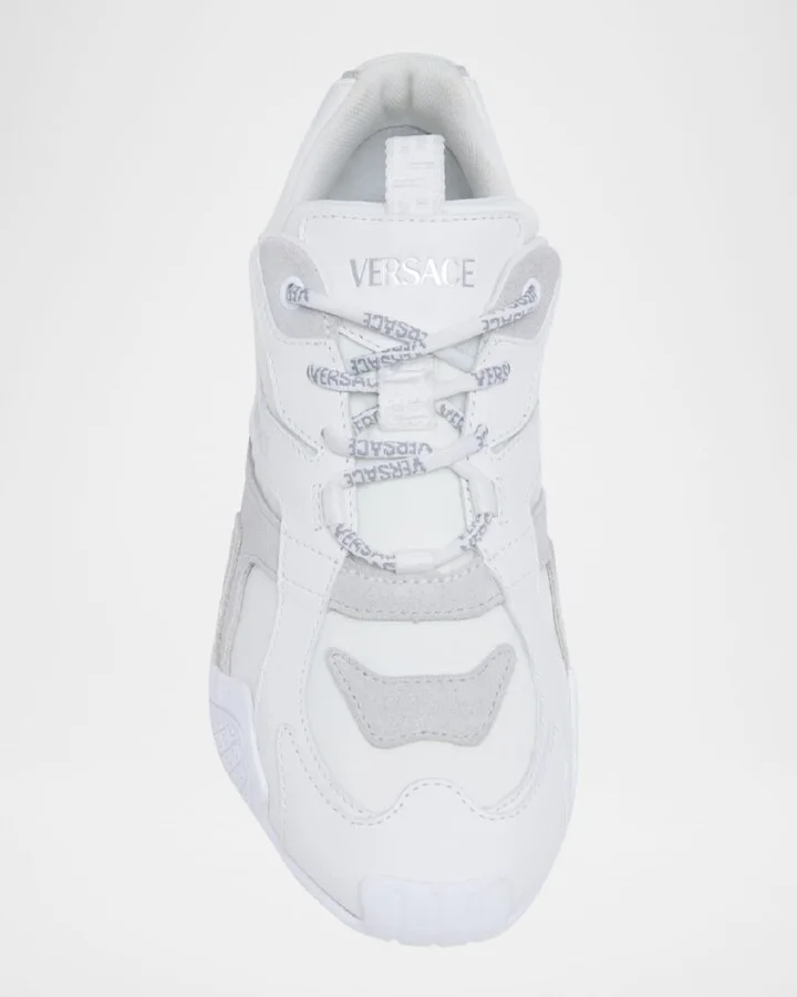Galaxia Mixed Leather Fashion Sneakers - Image 10