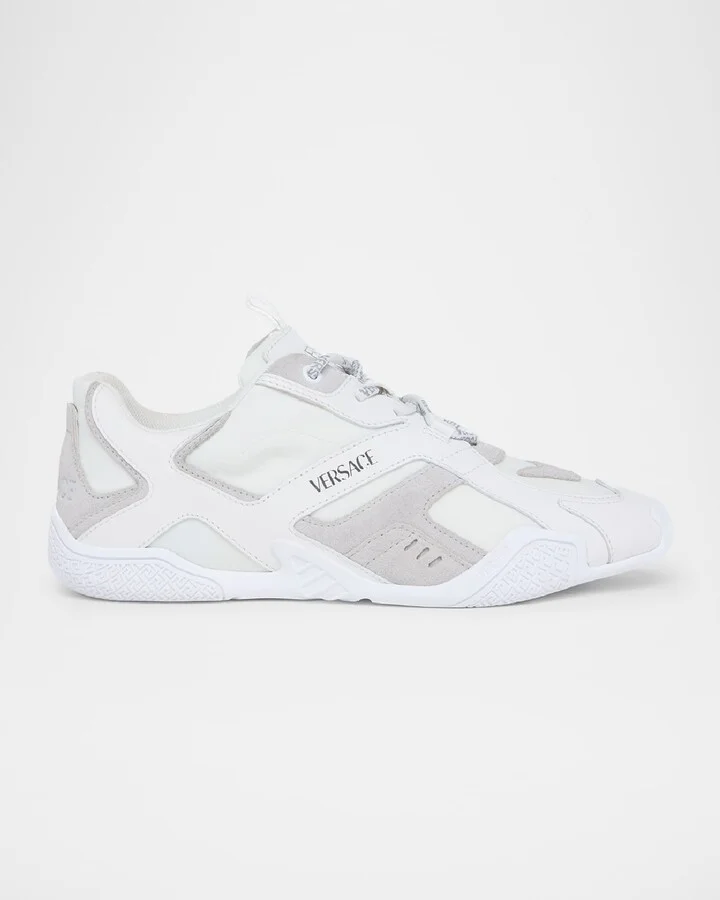 Galaxia Mixed Leather Fashion Sneakers