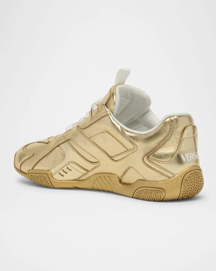 Galaxia Shiny Nappa Leather Sneakers - Image 2