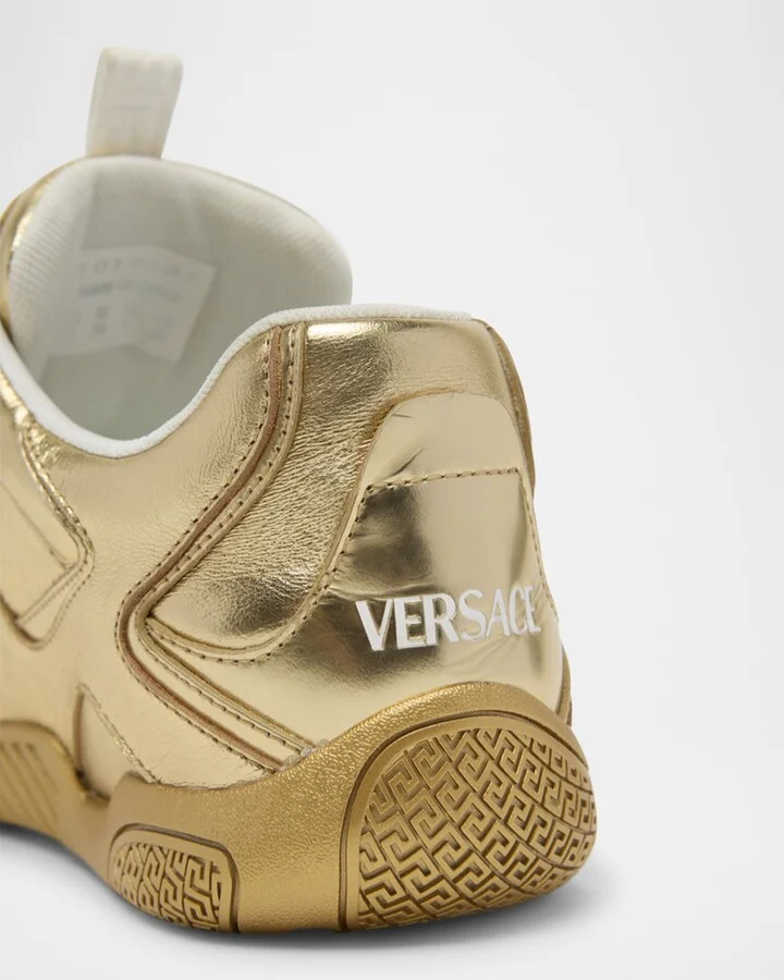 Galaxia Shiny Nappa Leather Sneakers - Image 5