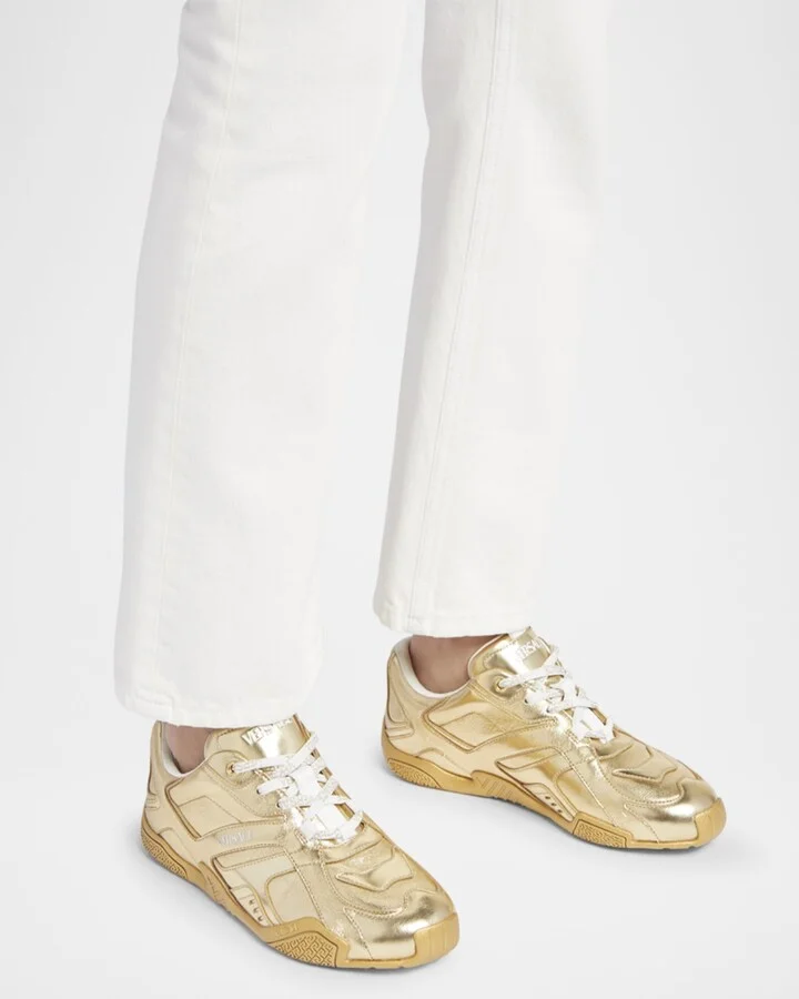 Galaxia Shiny Nappa Leather Sneakers - Image 10
